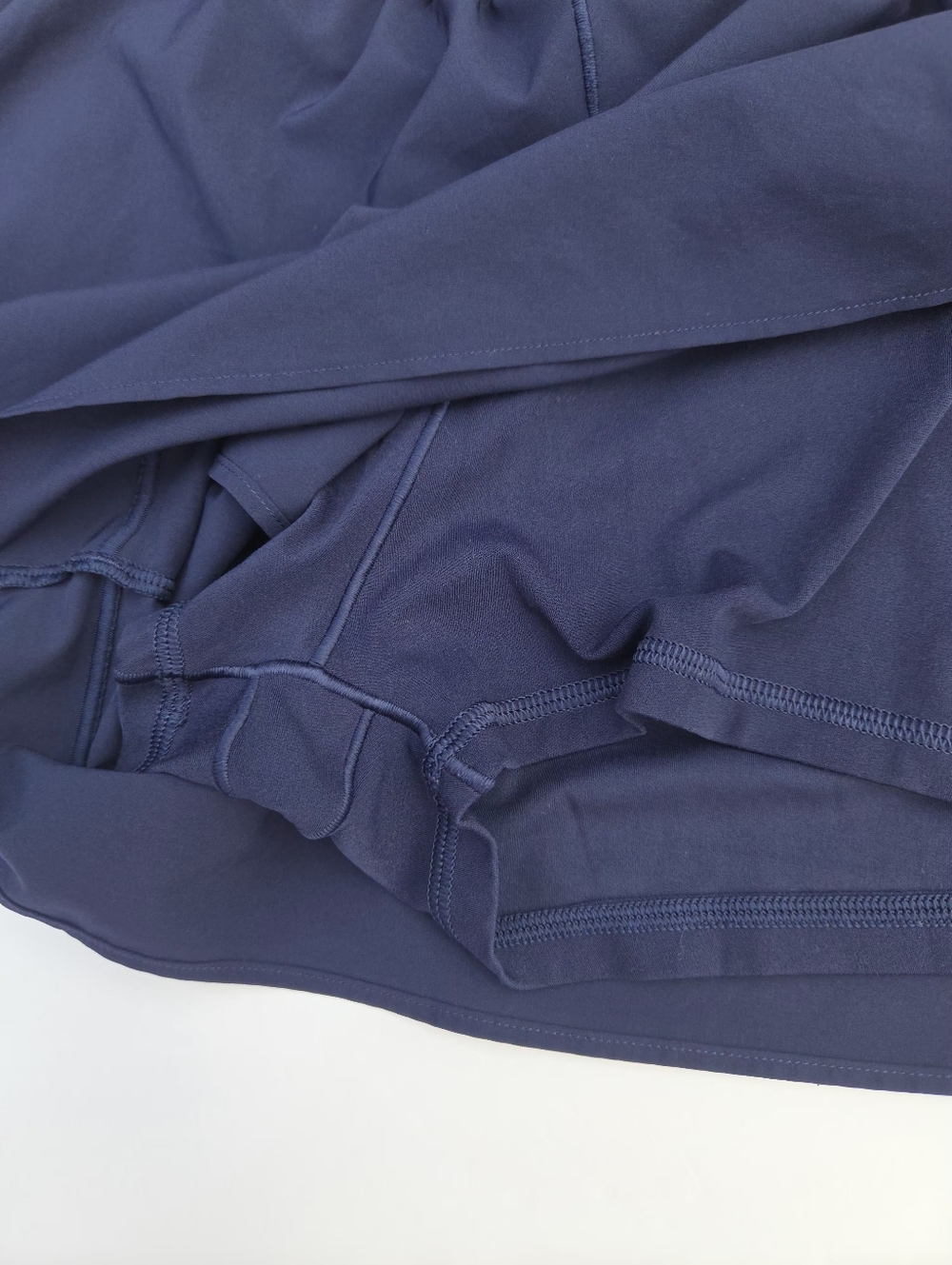 Aerie OFFLINE Real Me Crossover Flowy Shorts Navy Blue XL Athletic Running Short - Picture 6 of 11
